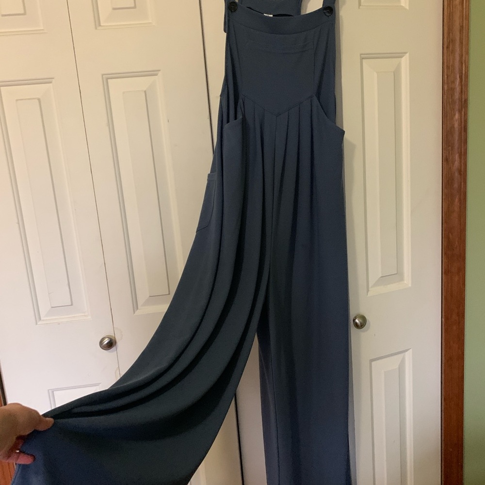 Cider Dusty Blue Jumpsuit